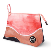 Cubs Brown Waves Large Pouch