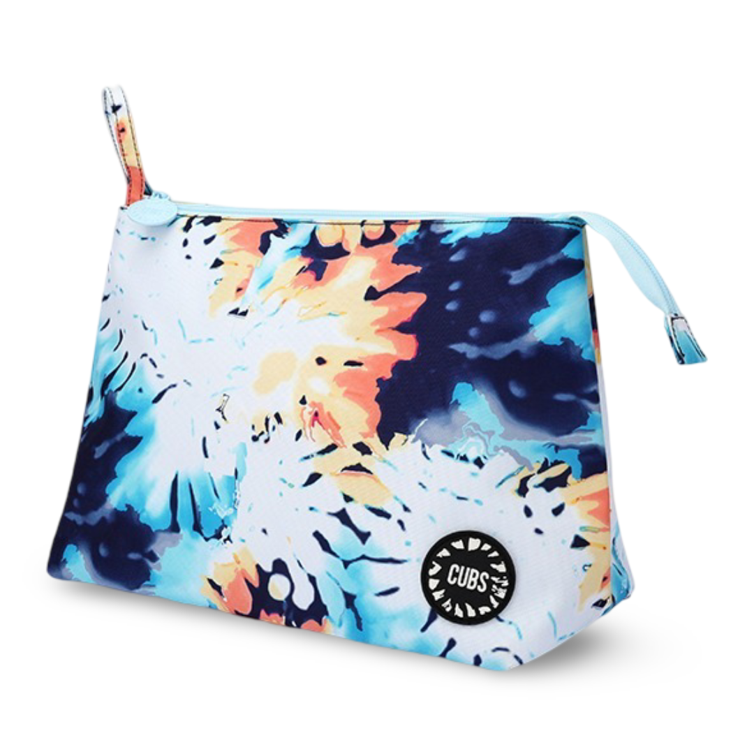 Cubs Blueish Tie Dye Large Pouch - Summer