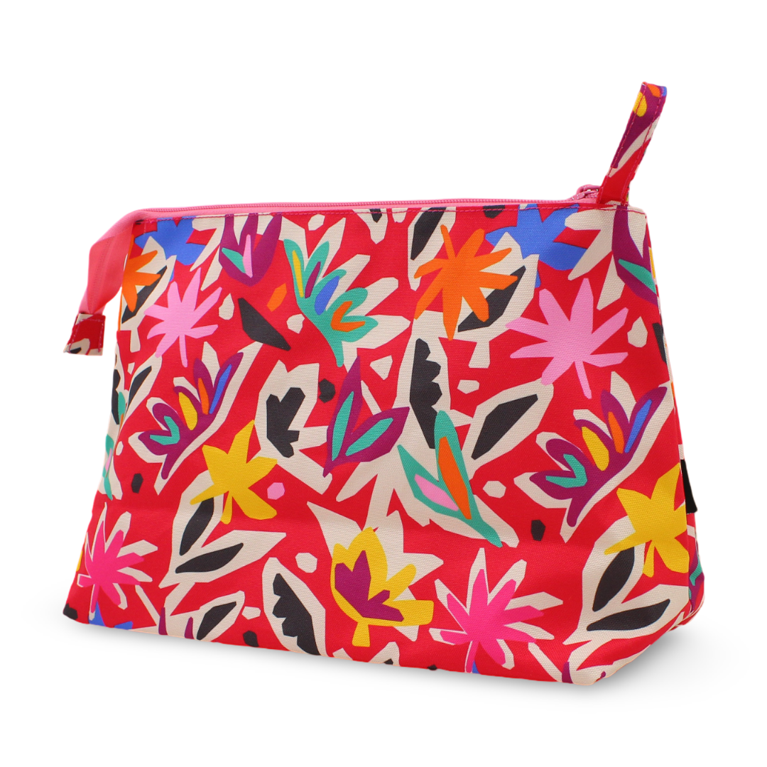 Cubs Fuchsia Forest Large Pouch