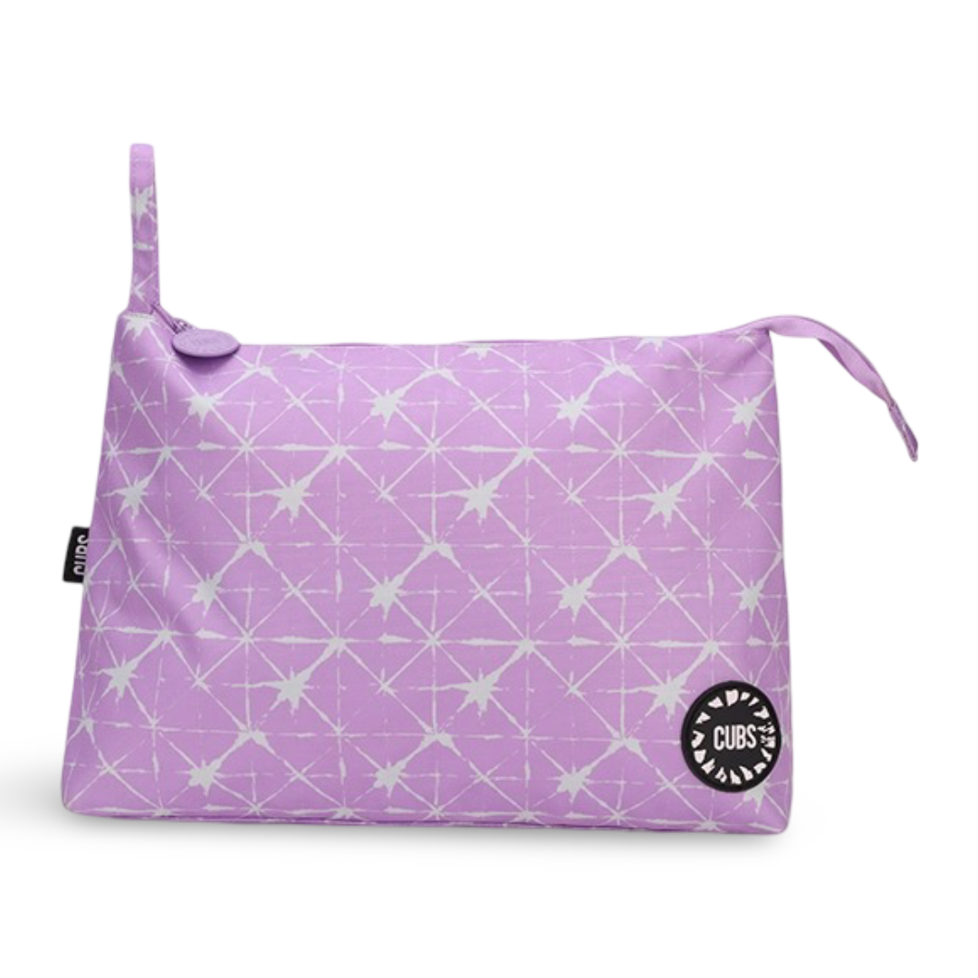 Cubs Lilac Sparks Large Pouch