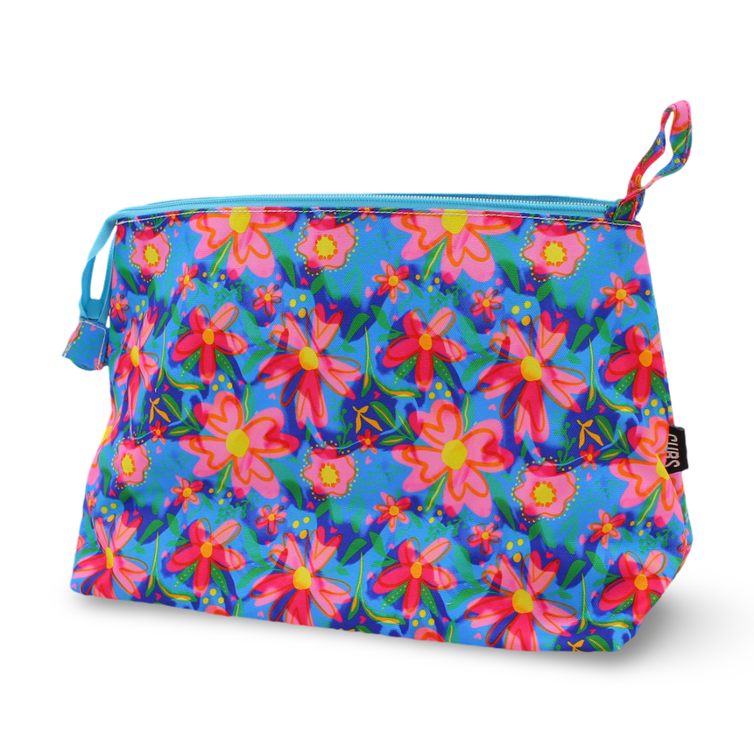 Cubs Lovely Flowers Large Pouch