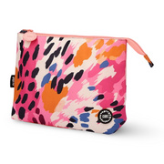Cubs Brown Leopard Medium Pouch