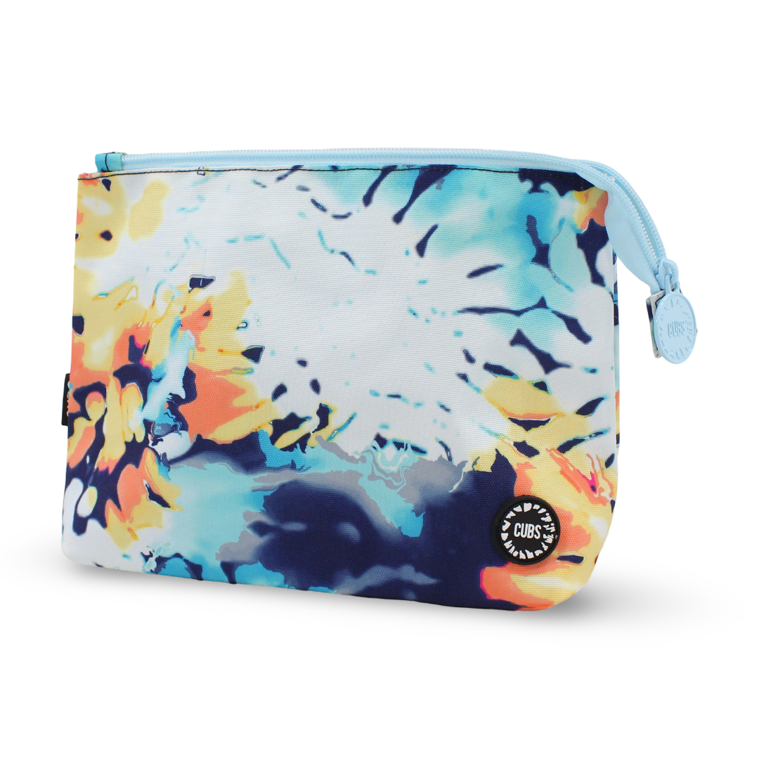 Cubs Blueish Tie Dye Medium Pouch - Summer