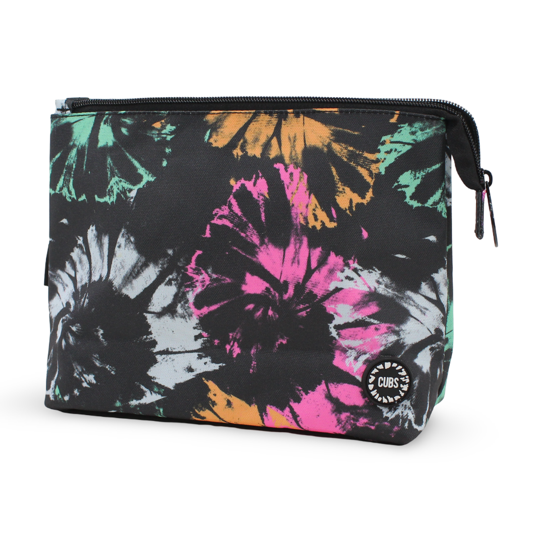 Cubs Dark Tie Dye Medium Pouch - Summer
