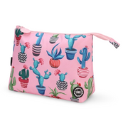 Cubs Pink Cactus Medium Pouch