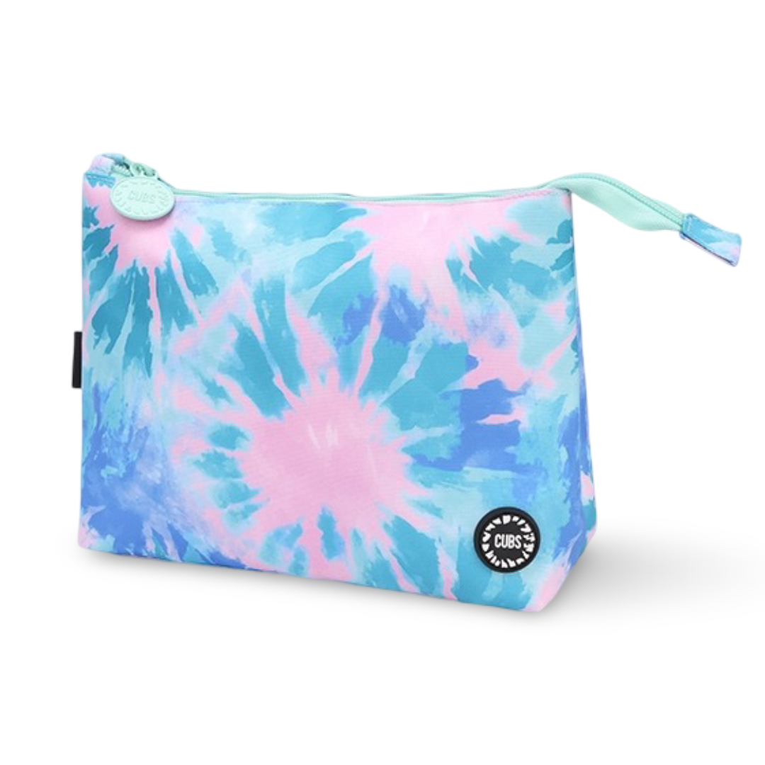Cubs Tie Dye Time Medium Pouch