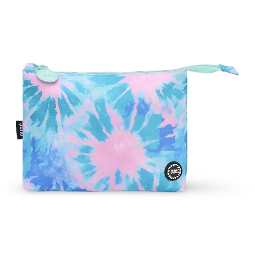 Cubs Tie Dye Time Medium Pouch