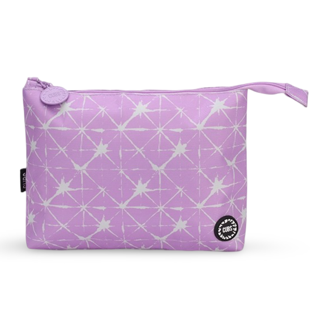 Cubs Lilac Sparks Medium Pouch