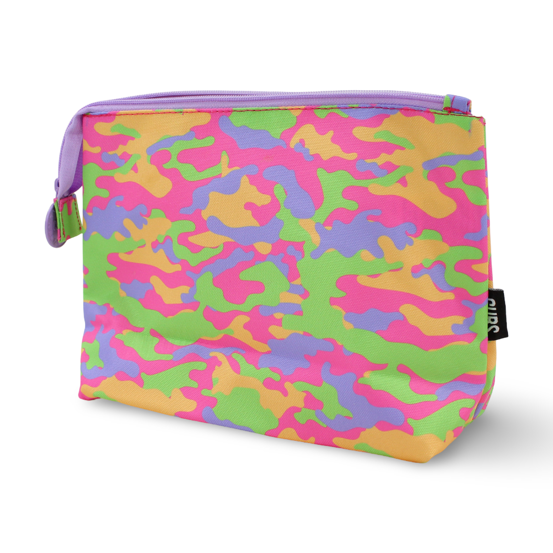 Cubs Pink Camo Medium Pouch