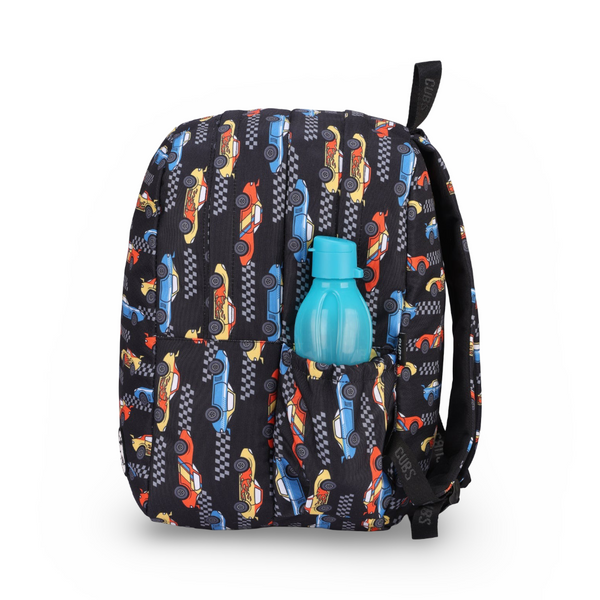 Cubs Black Racing Cars Big & Basic Backpack 30L