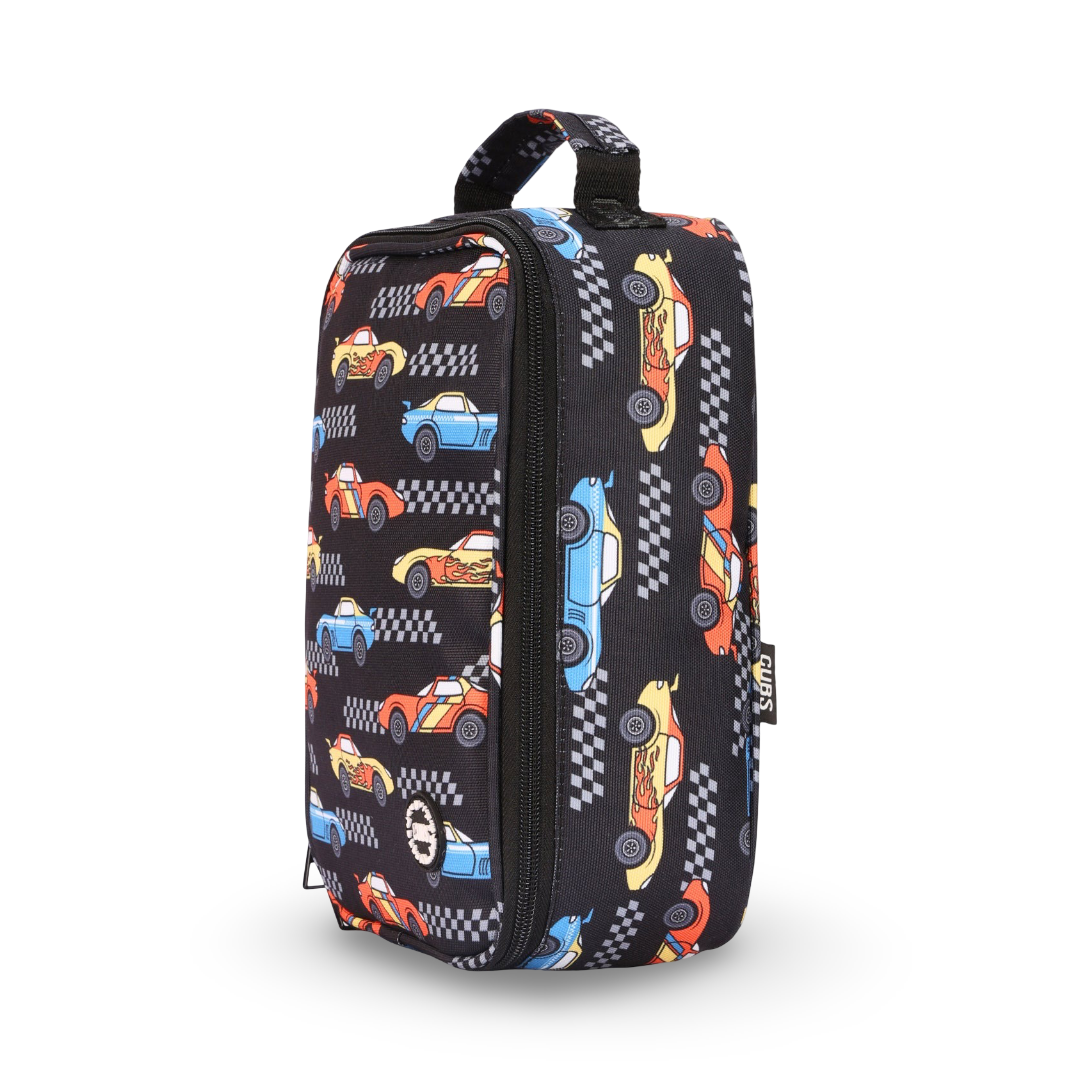 Cubs Black Racing Cars Big & Basic Lunch Bag 5L