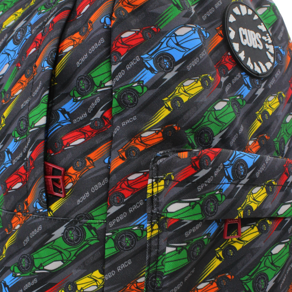 Cubs Racing Cars Junior Student Backpack 28L