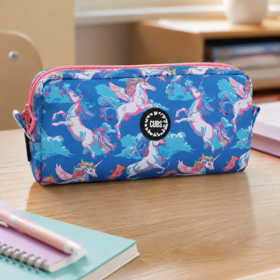 Cubs Unicorn Angel Junior Student Pencil Case 1L