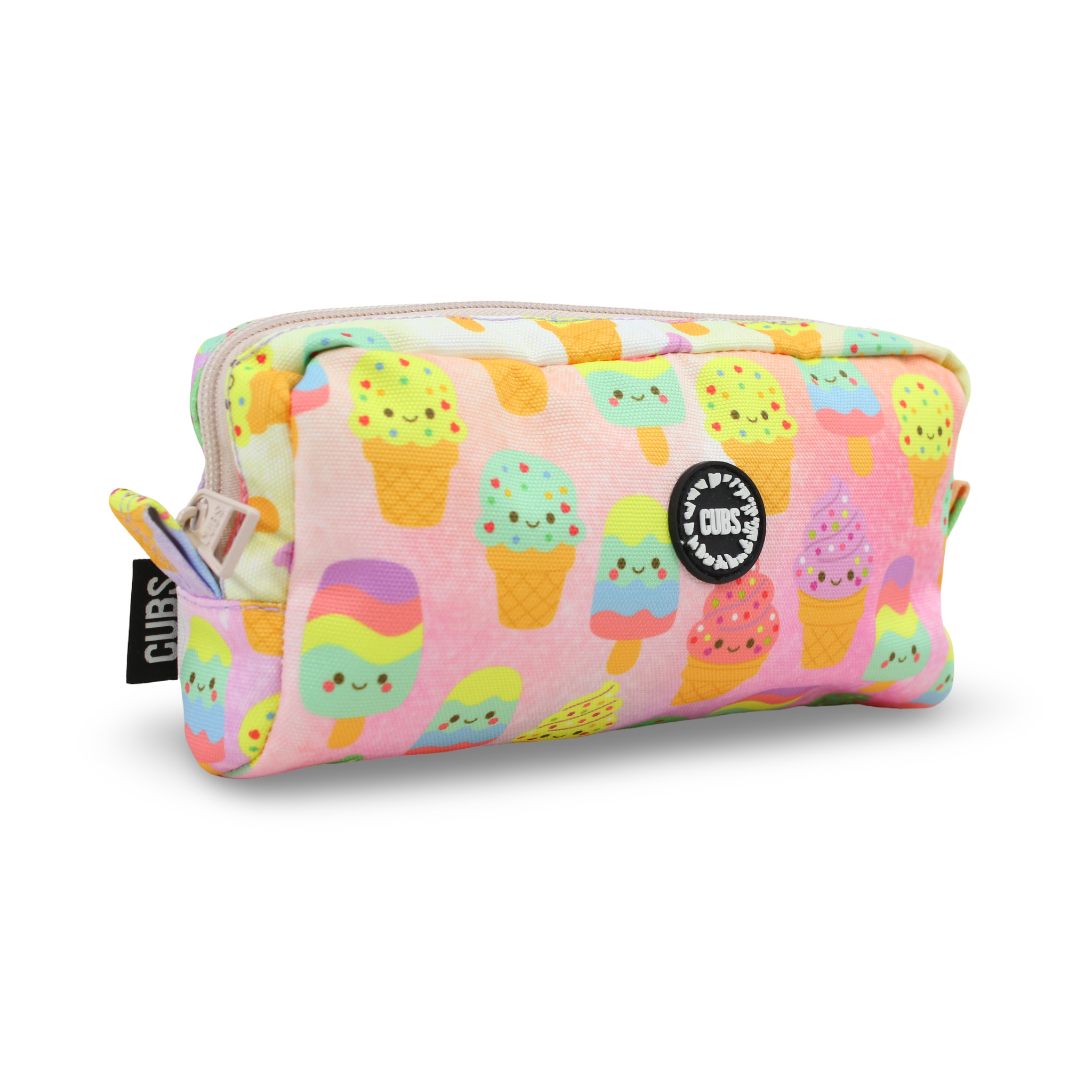 Cubs Smiling Ice Cream Junior Student Pencil Case 1L - School