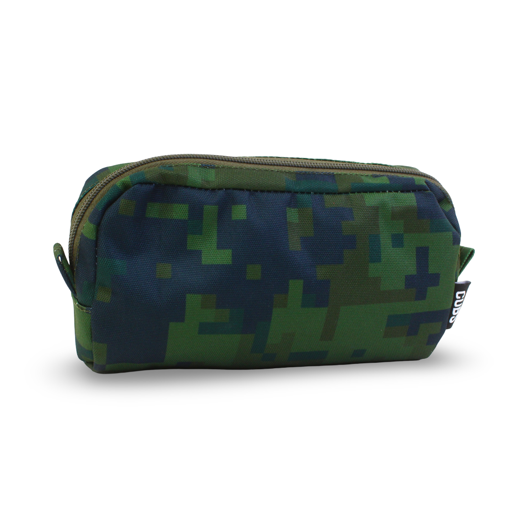 Cubs Pixel Camo Senior Pencil Case 1L