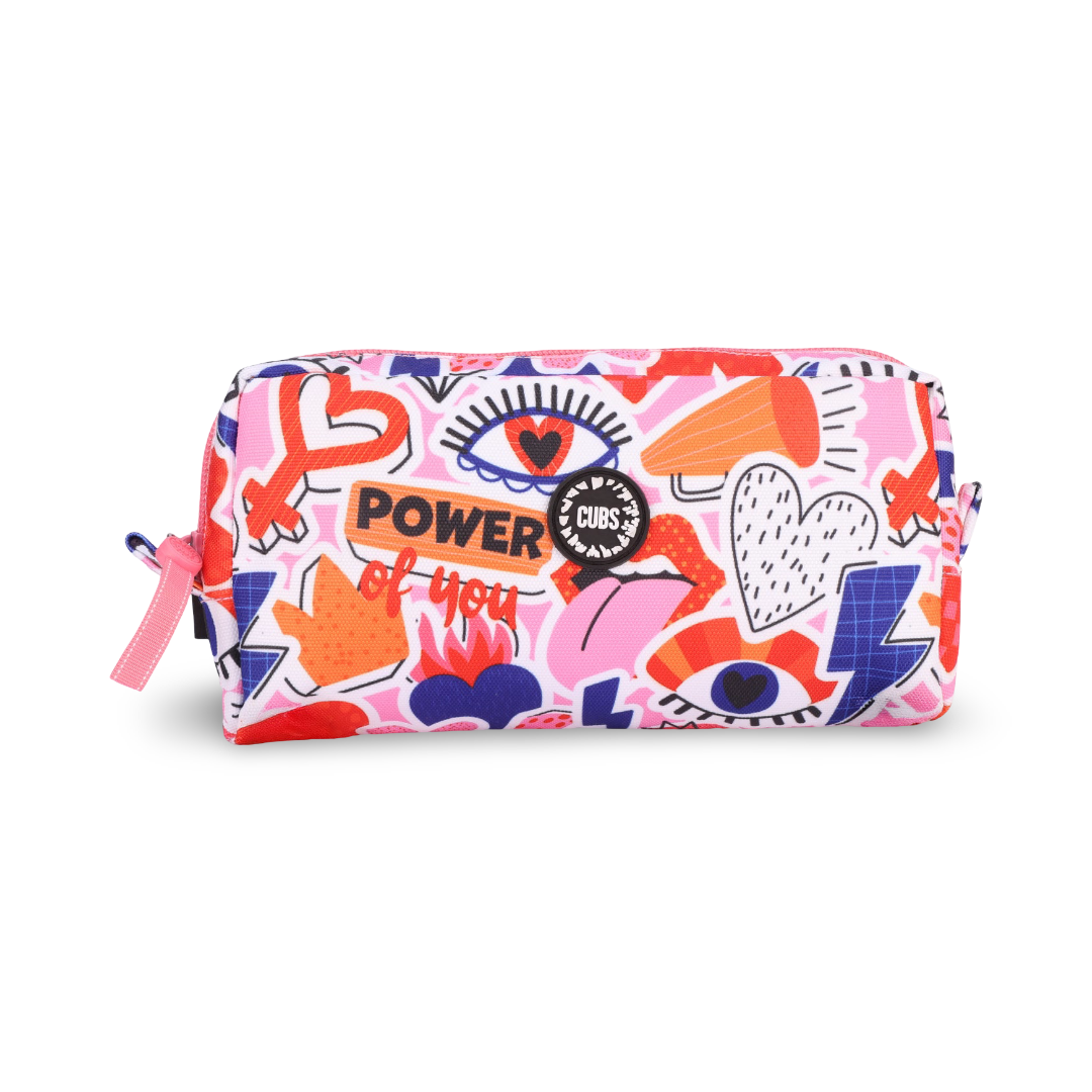 Cubs GRL PWR Senior Pencil Case 1L