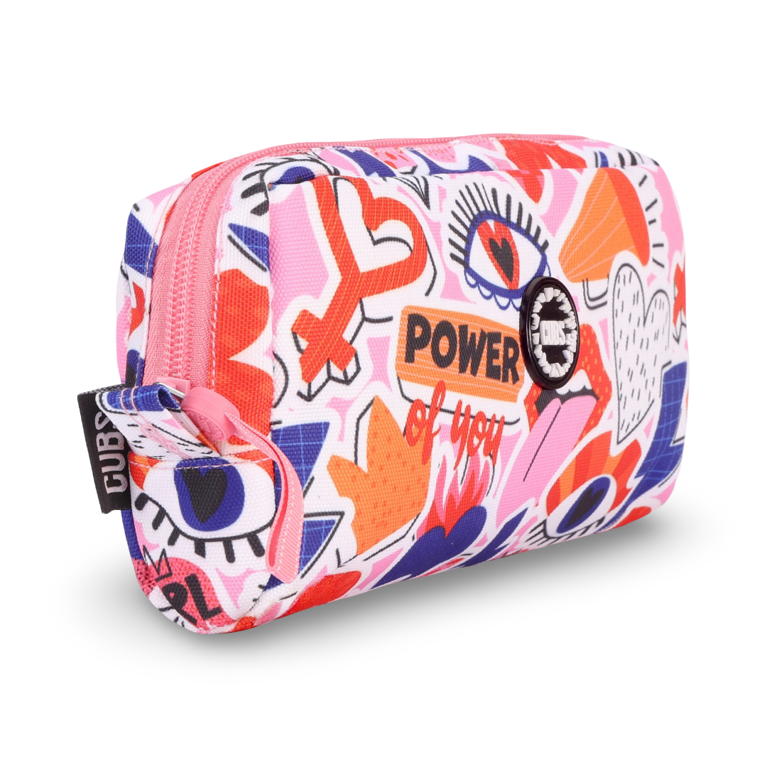 Cubs GRL PWR Senior Pencil Case 1L