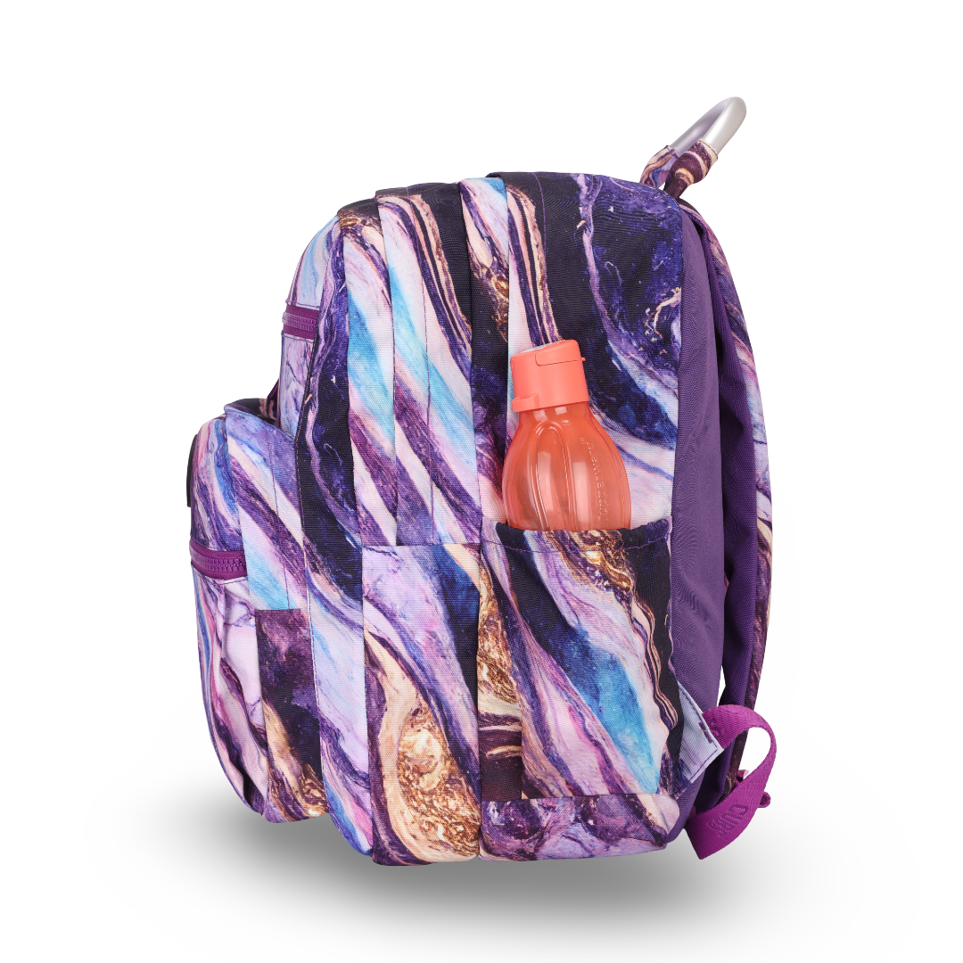 Cubs Purple Swirl Senior Backpack 36L