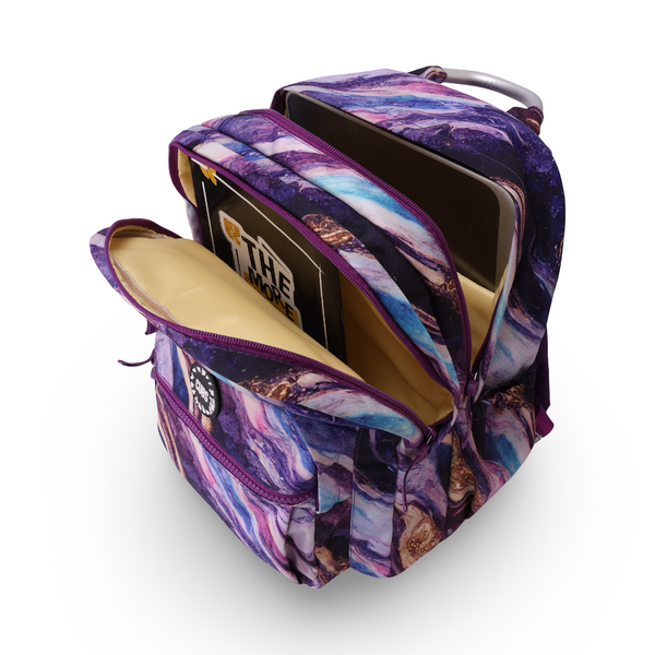 Cubs Purple Swirl Senior Backpack 36L