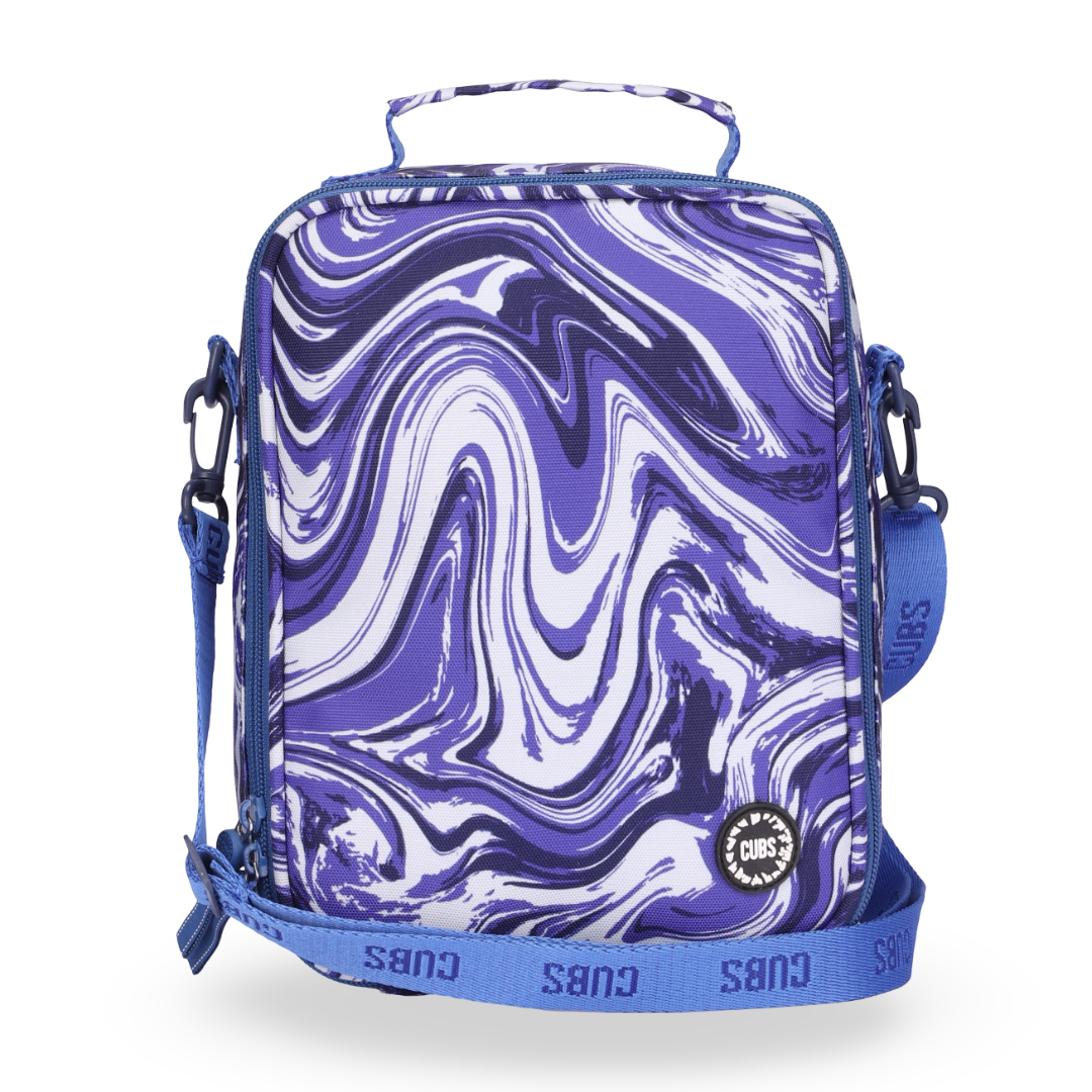 Cubs Ocean Swirl Senior Lunch Bag 5L