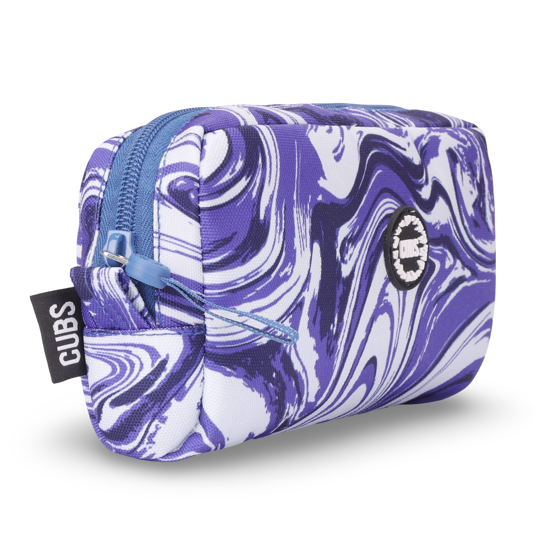 Cubs Ocean Swirl Senior Pencil Case 1L