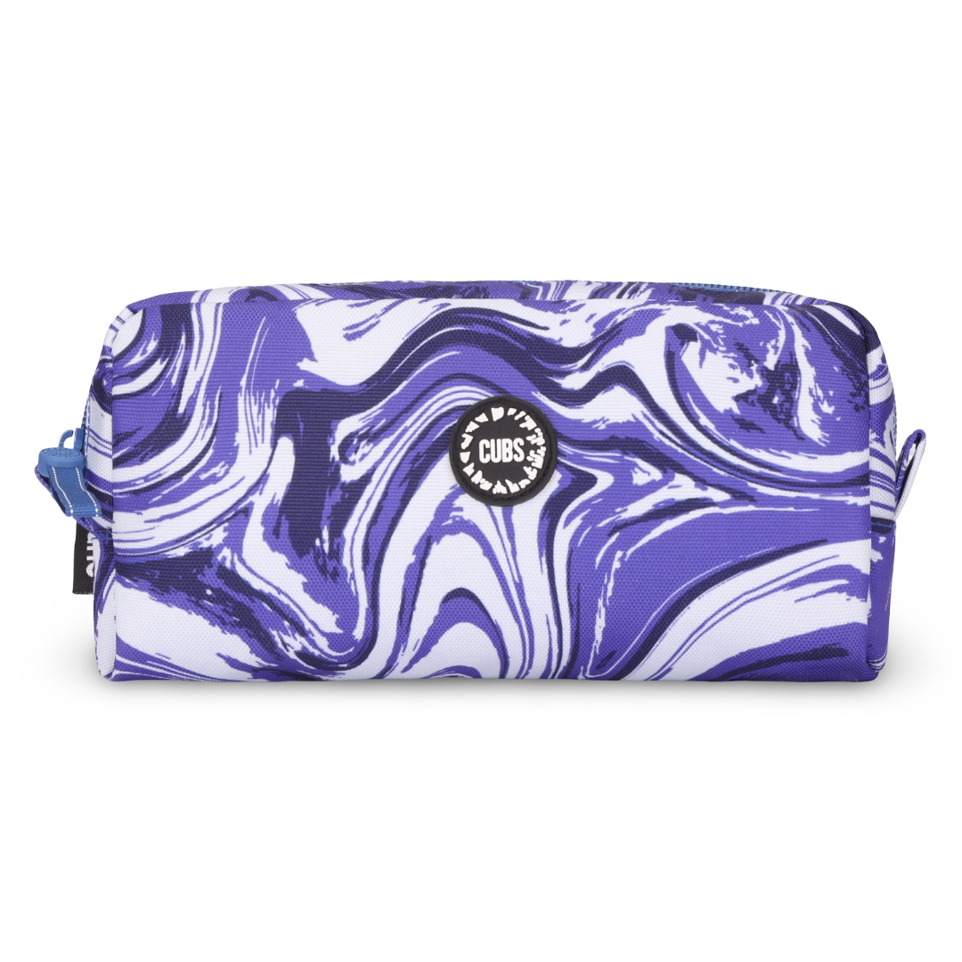 Cubs Ocean Swirl Senior Pencil Case 1L