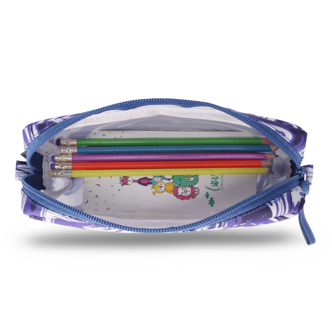 Cubs Ocean Swirl Senior Pencil Case 1L