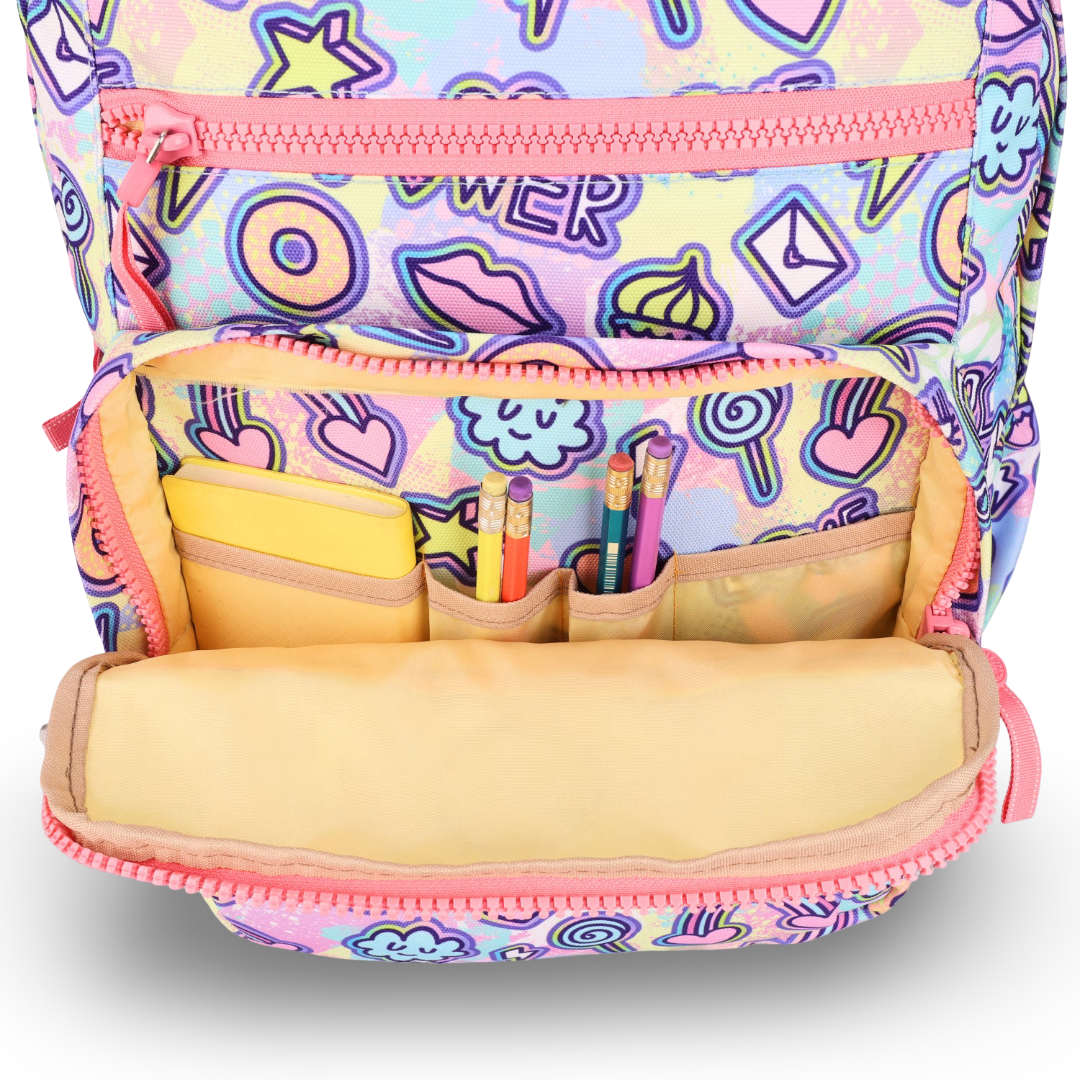 Cubs Sugar Rush Doodles Senior Backpack 36L