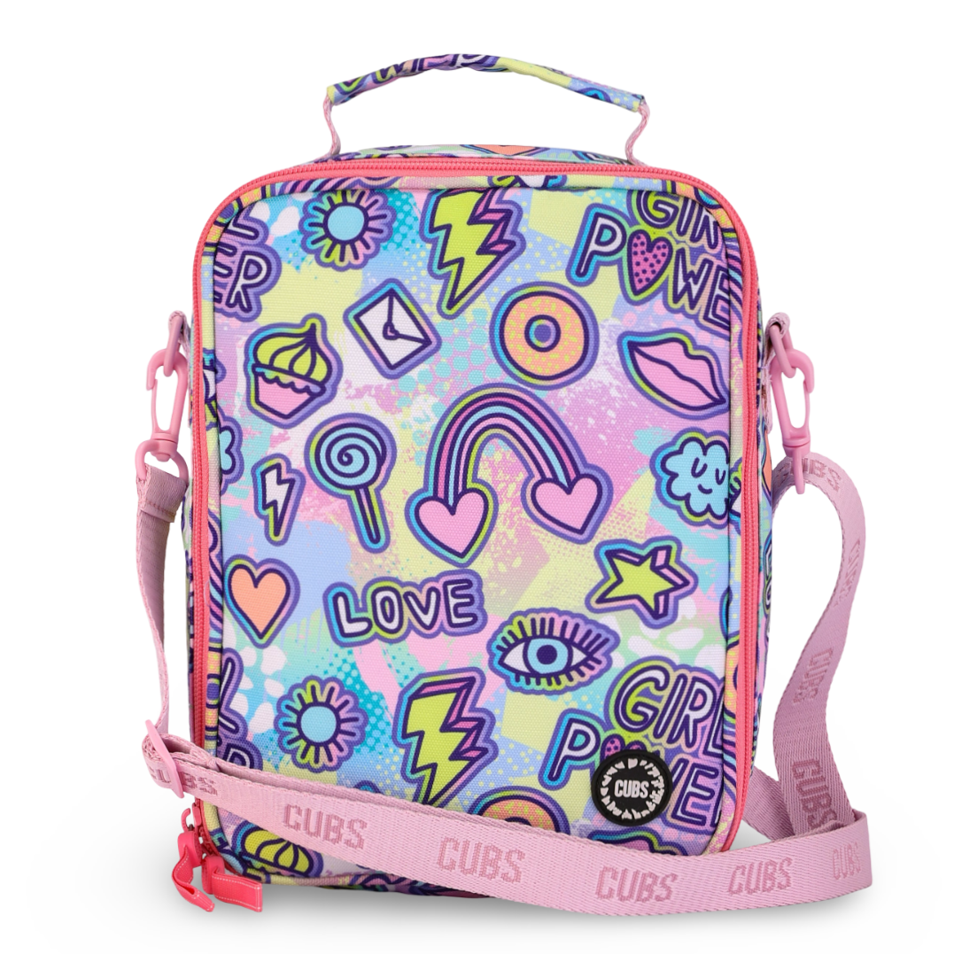 Cubs Sugar Rush Doodles Senior Lunch Bag 5L