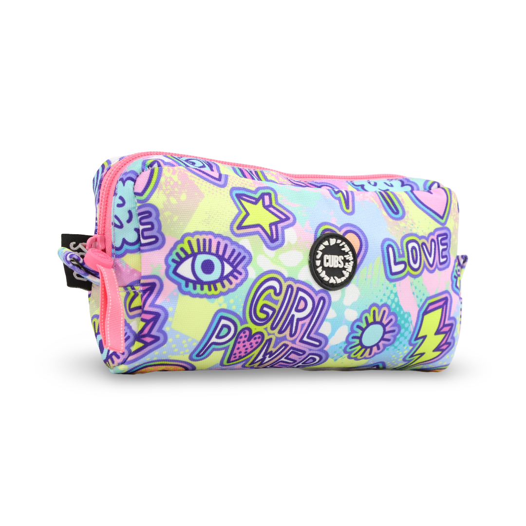 Cubs Sugar Rush Doodles Senior Pencil Case 1L