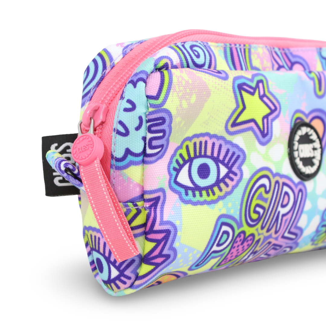 Cubs Sugar Rush Doodles Senior Pencil Case 1L