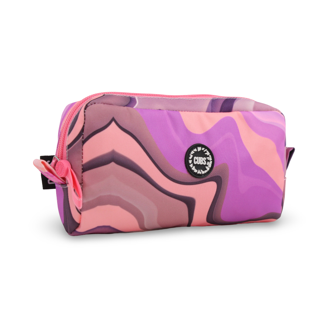Cubs Bubblegum Swirl Senior Pencil Case 1L