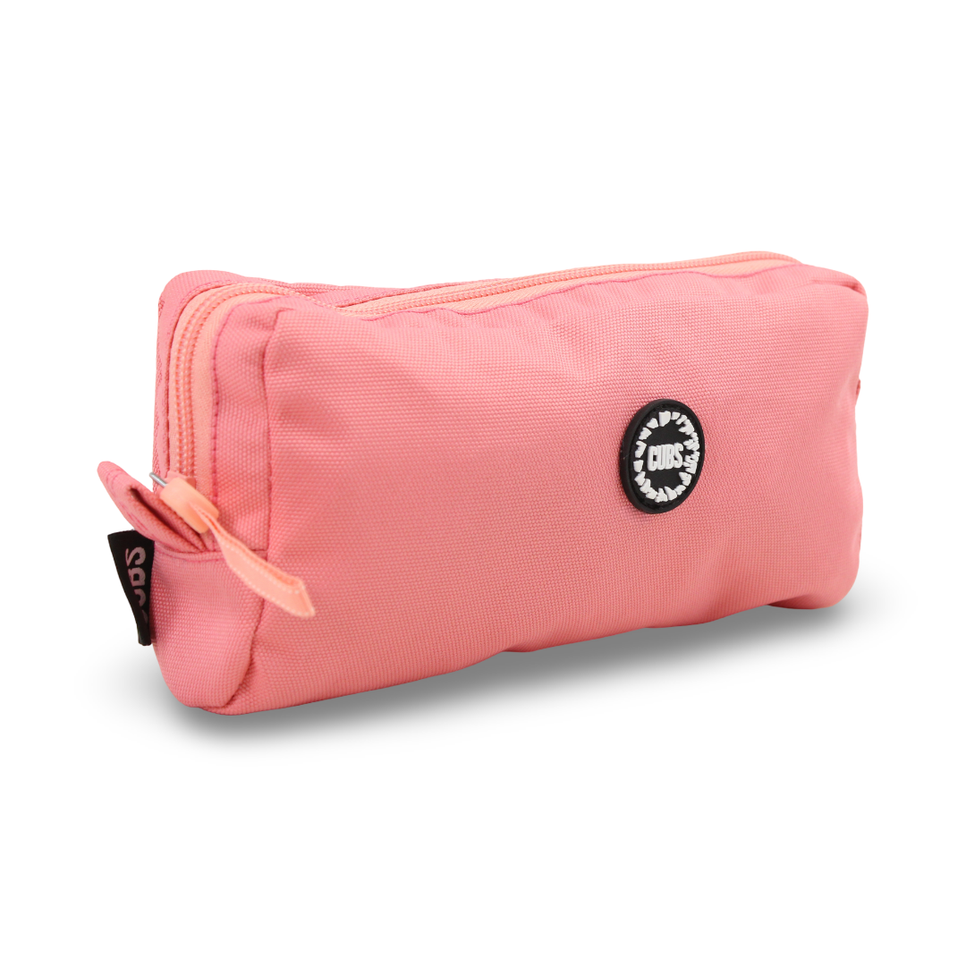 Cubs Peach Senior Pencil Case 1L - School