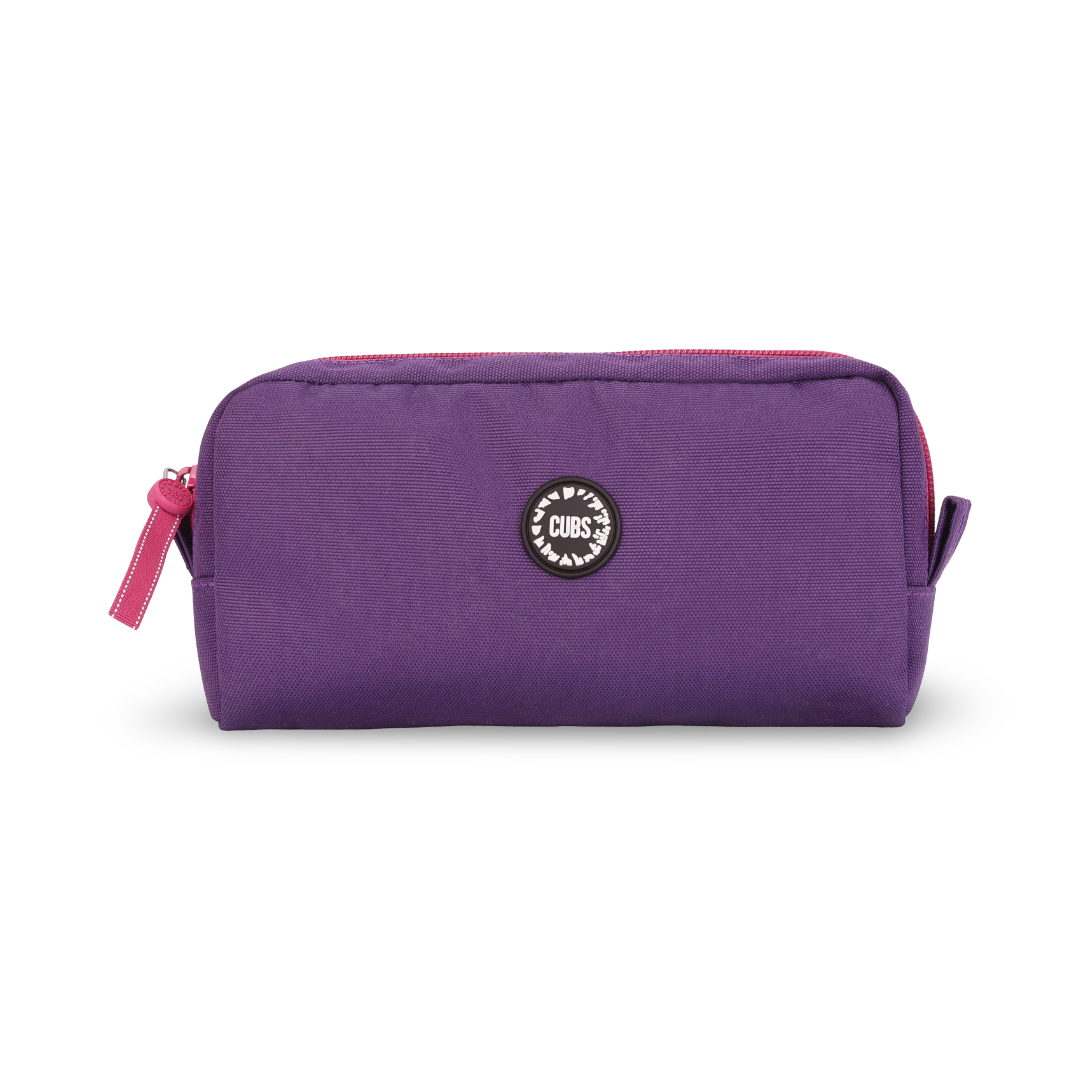 Cubs Purple Senior Pencil Case 1L