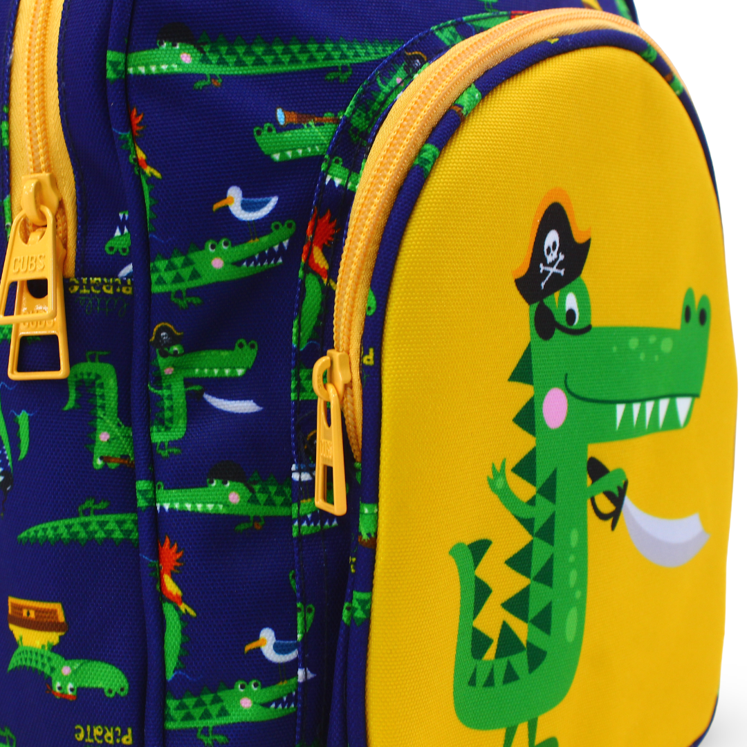 Cubs Pirate Croc Nursery Backpack 18L – 12 Inches