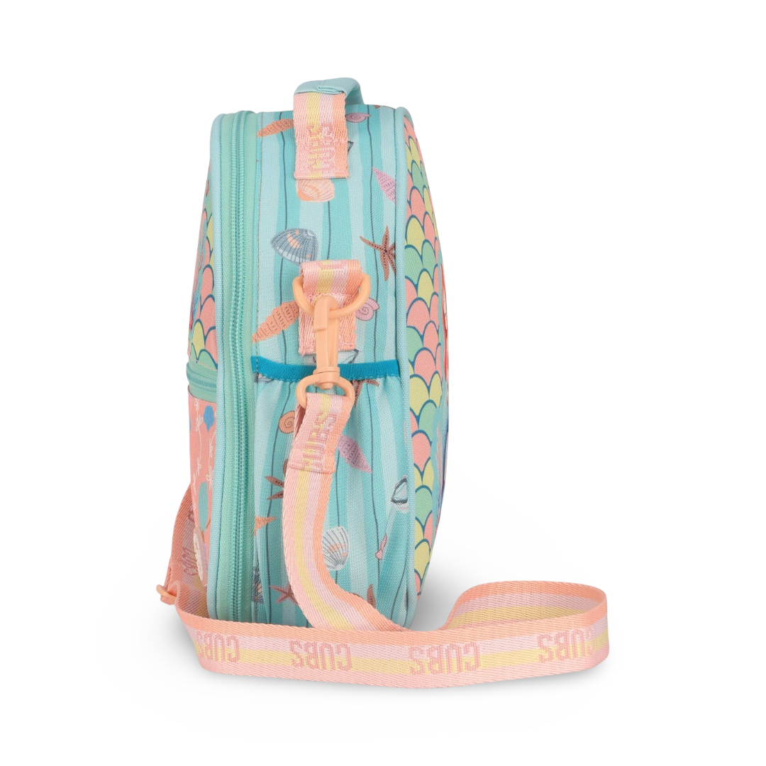 Cubs Pink Mermaid Letter A Pre-School Lunch Bag 6L