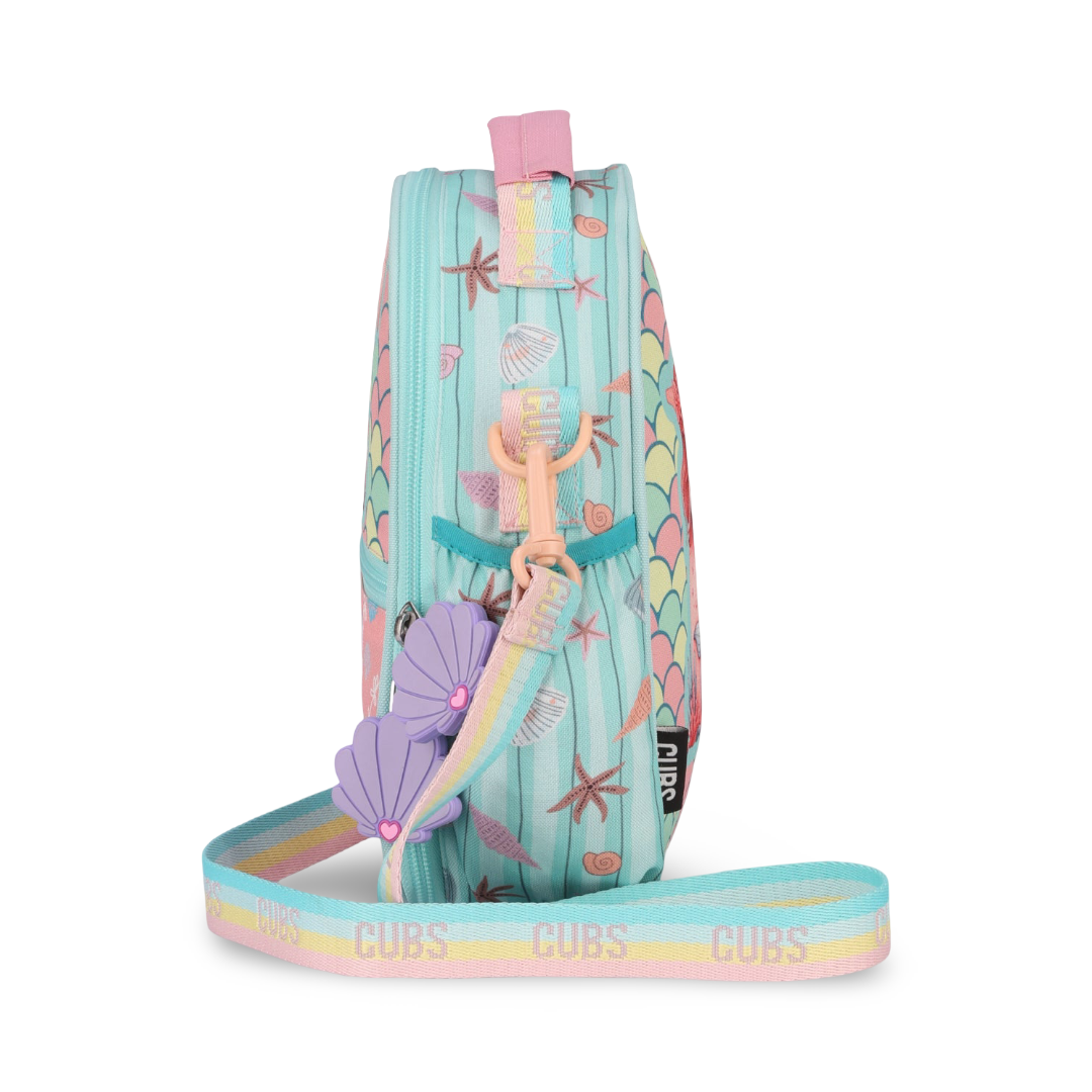 Cubs Pink Mermaid Letter E Pre-School Lunch Bag 6L