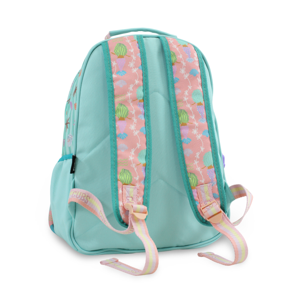 Cubs Pink Mermaid Letter L Pre-School Backpack 20L