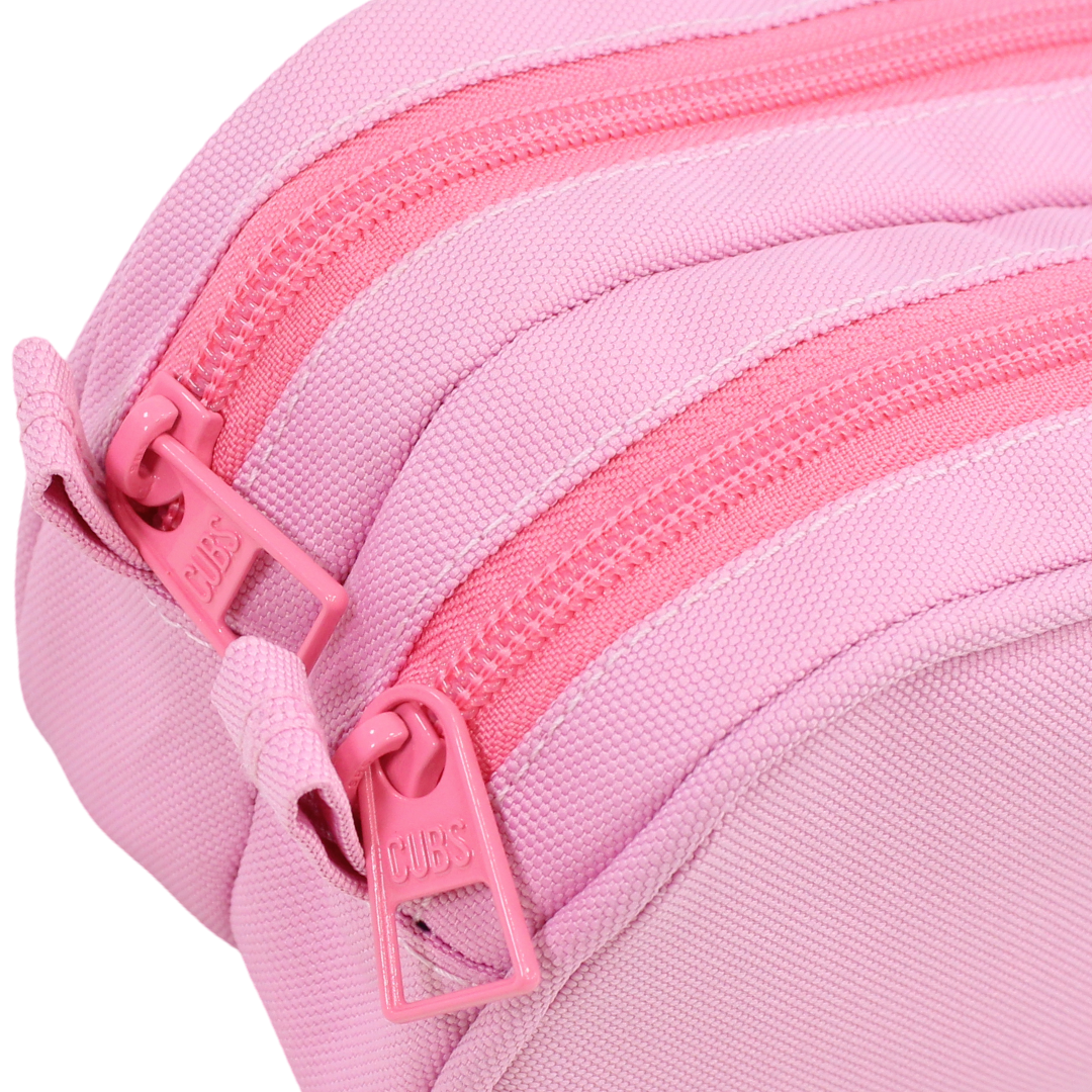 Cubs Pink Double Zipper Pencel Case 2L