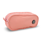 Cubs Peach Double Zipper Pencil Case 2L