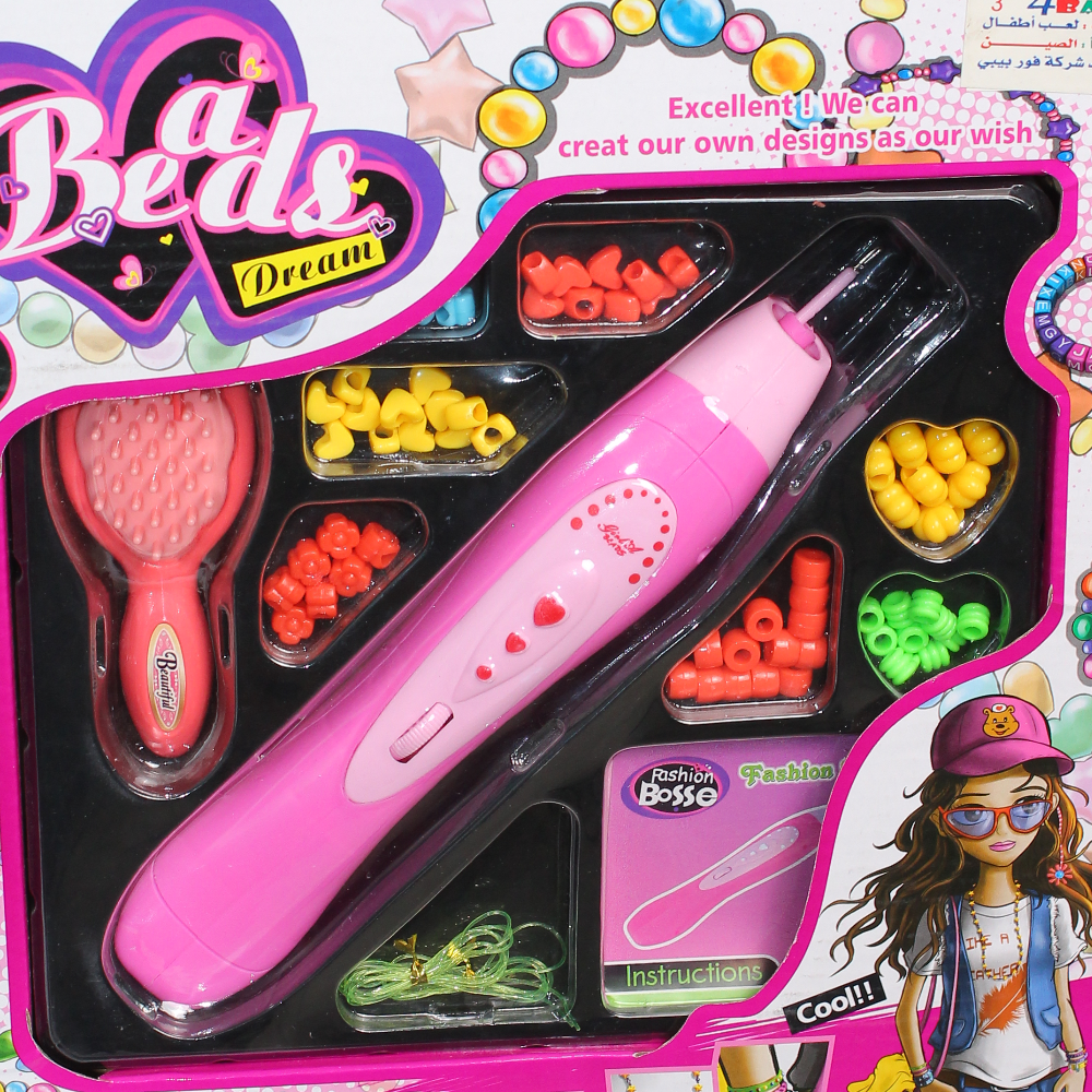 Dream Beads DIY Jewelry and Hair Beading Machine Set