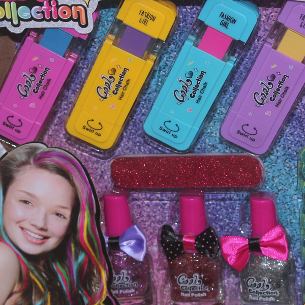 مجموعة "Cool Collection" الأنيقة للبنات لتنسيق الأظافر والشعر