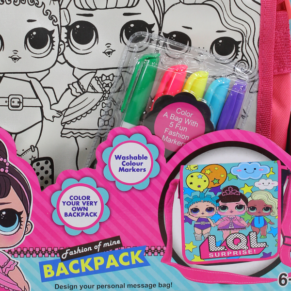 L.O.L Surprise! "Color Your Own Bag"