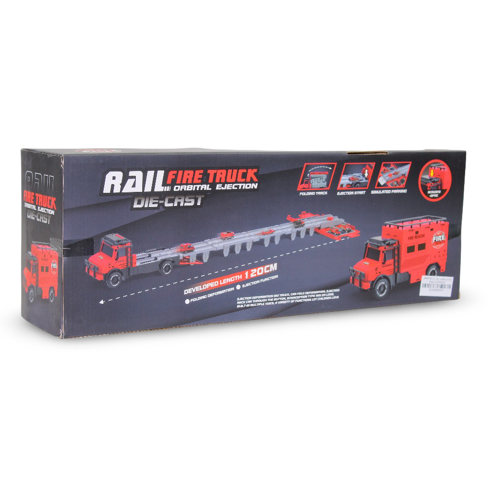 Fire Truck Rail Orbital Ejection