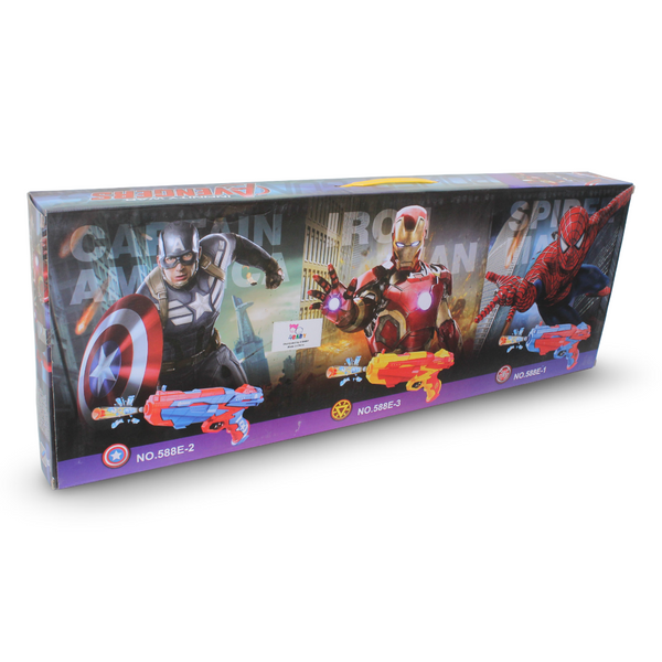 Spider-Man 2-in-1 Power Gun Series Toy Set