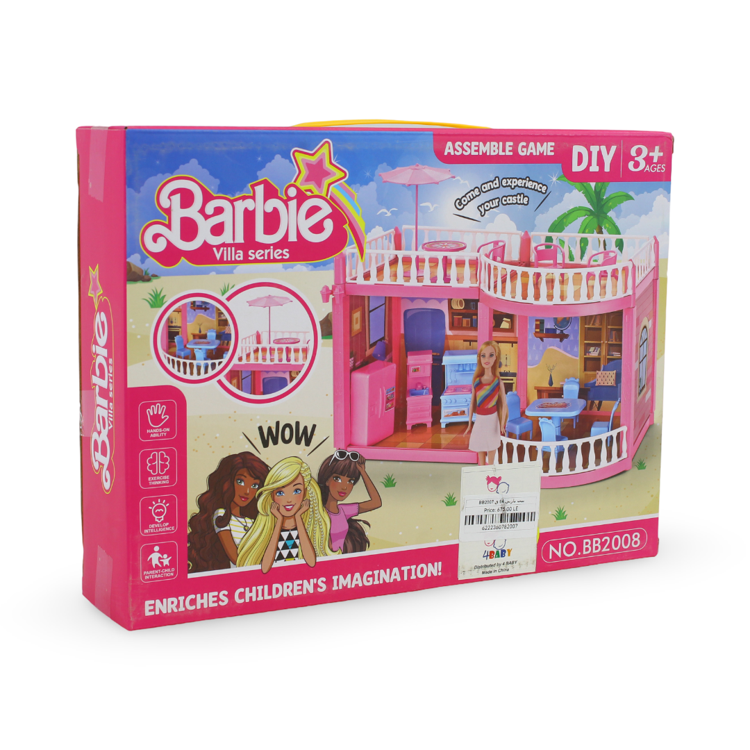 Barbie Villa Series DIY Assemble Game – 64 Pcs