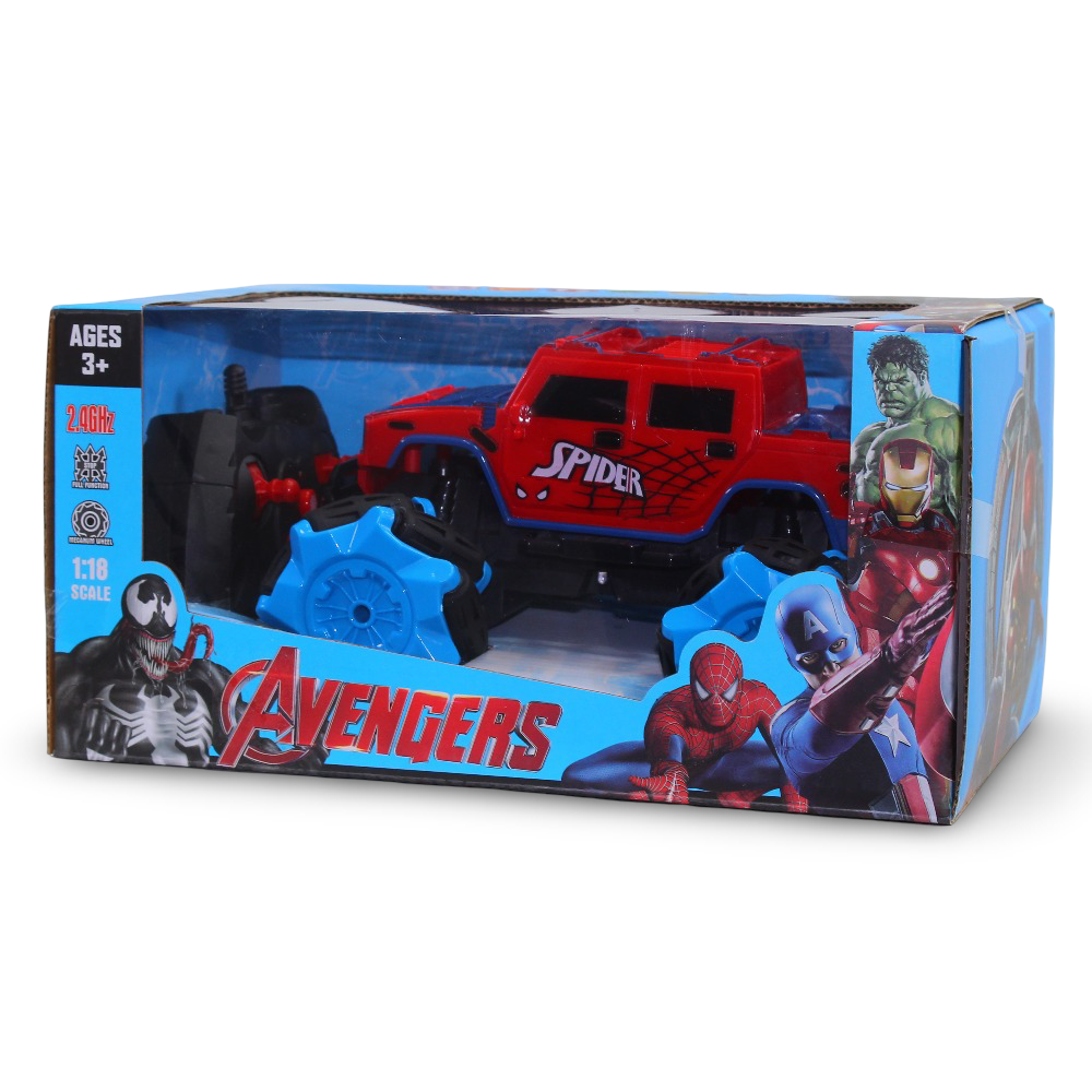 RC Avengers Spider-Man 4x4 Stunt Car