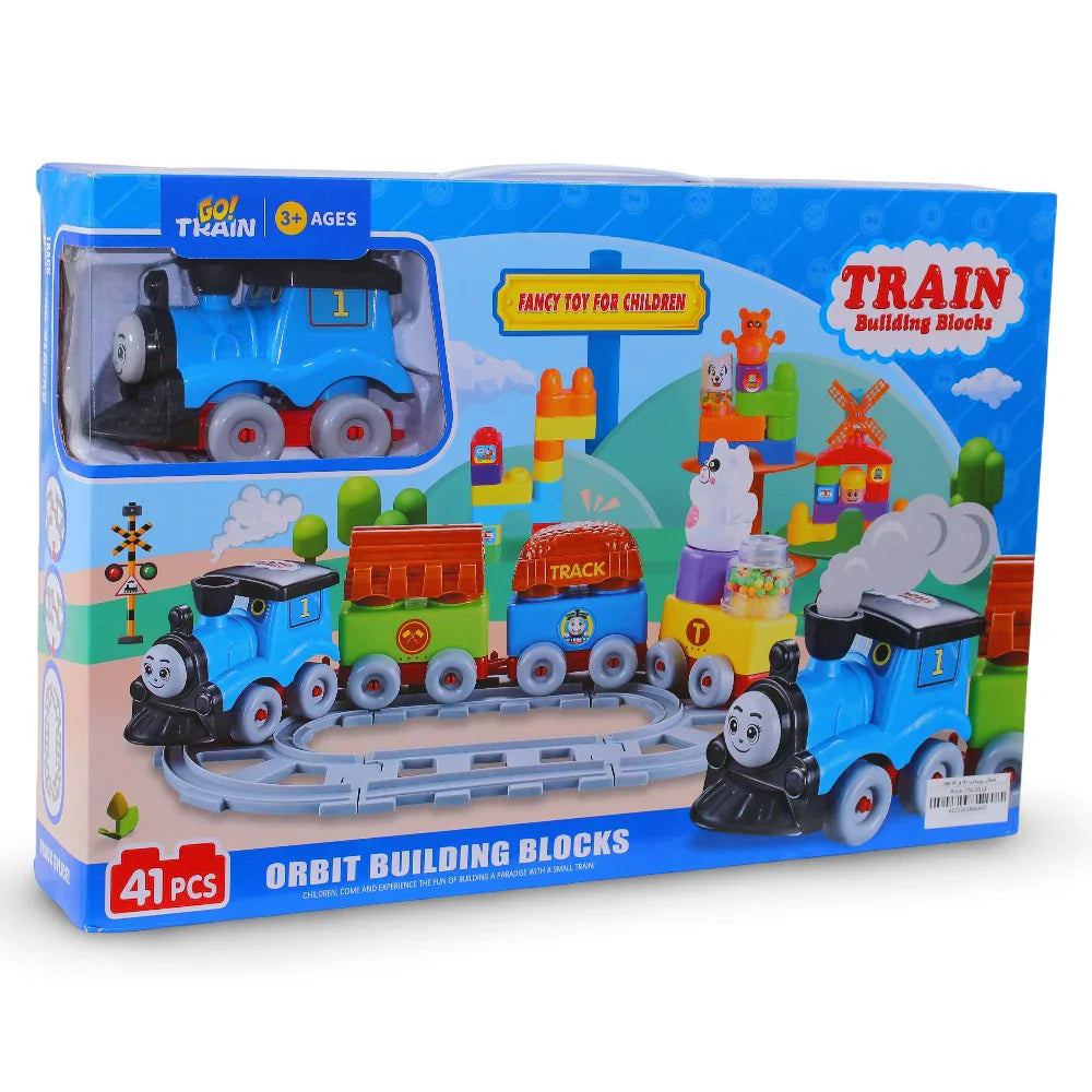 Train Building Blocksy – 41 Pieces - Toys - OKO