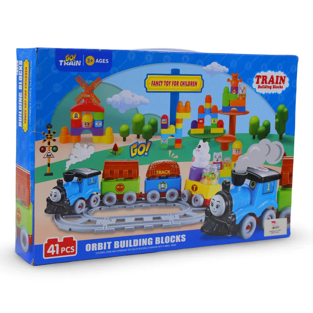 Train Building Blocksy – 41 Pieces