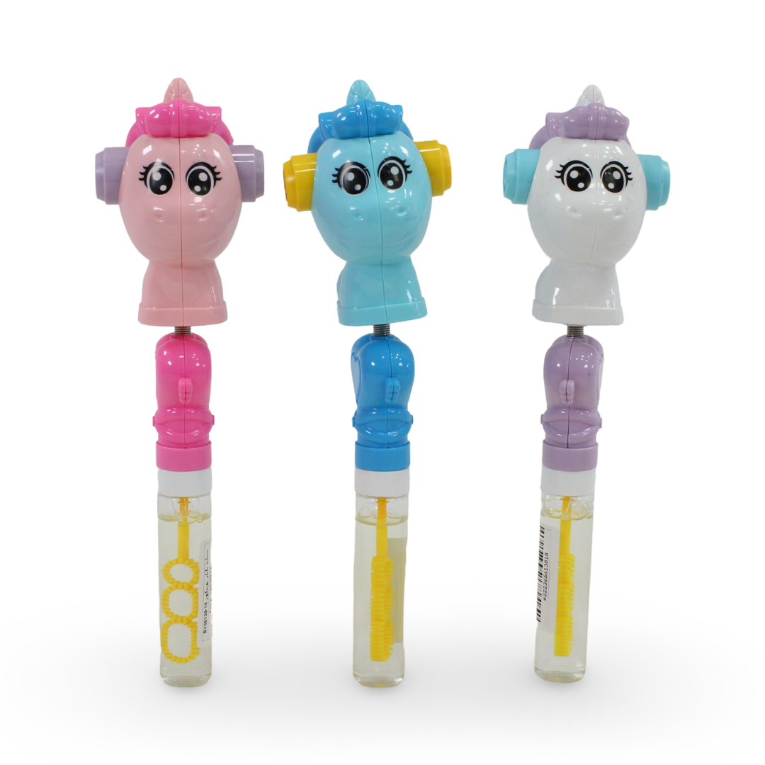 Unicorn Bubble Wand – 12 Pieces